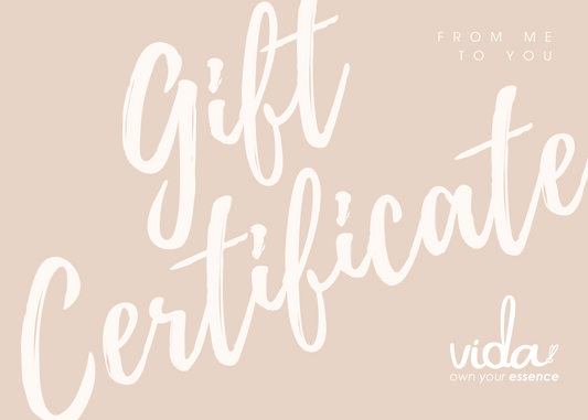 VIDA Gift Card - Handmade Jewelry / Personal Growth